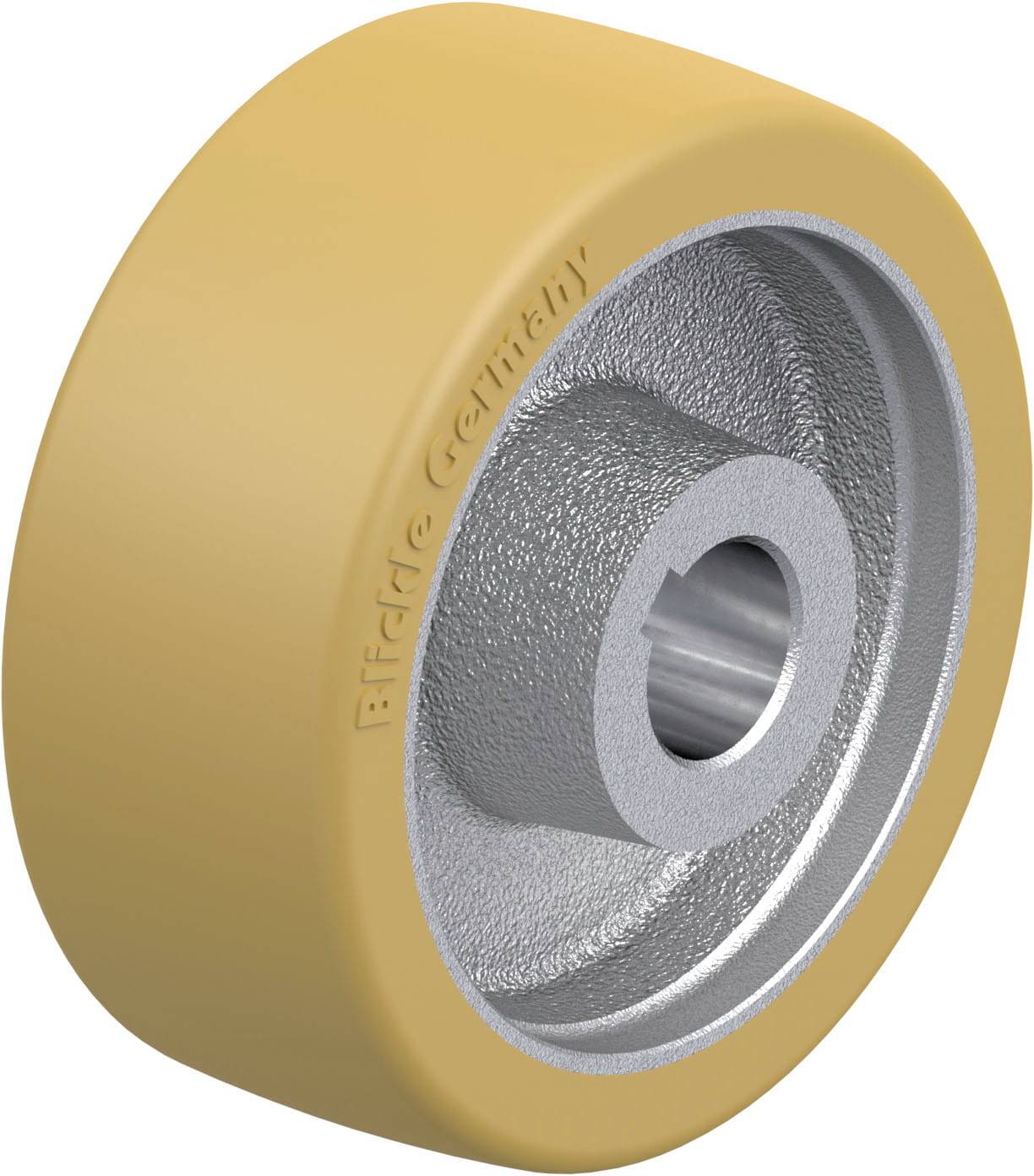 Blickle 937388 GVUN 127/25H7 Koło napędowe do dużych obciążeń Średnica koła: 125 mm Maksymalne obciążenie: 650 kg 1 szt. - obrazek 1