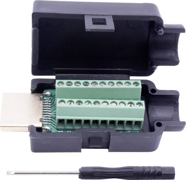TRU COMPONENTS T1904C104 Złącze HDMI, 1 szt.