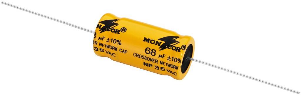 Monacor LSC-680NP Kondensator głośnikowy 68 µF - obrazek 1