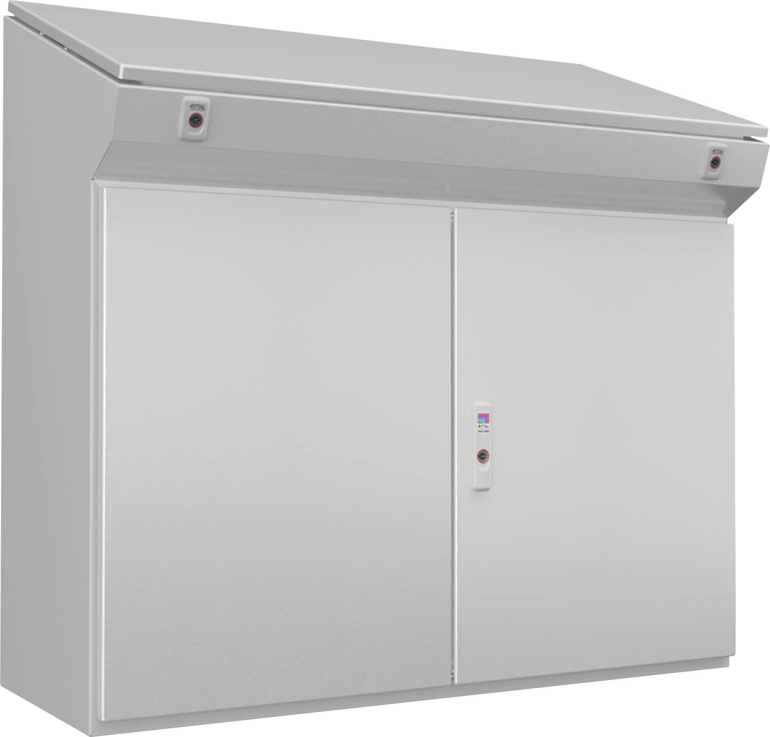 Rittal CX 6740.000 Biurko (S x W) 1000 mm x 970 mm blacha stalowa szary (ral 7035) 1 szt. - obrazek 1