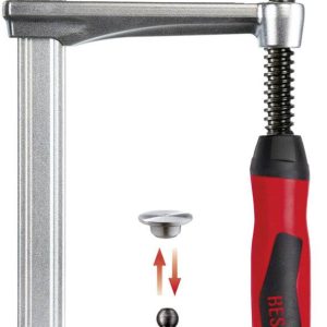 Bessey GZ30-12-2K Ścisk stolarski Maksymalna szerokość mocowania:300 mm Posuw:120 mm Bessey GZ30-12-2K Ścisk stolarski Maksymalna szerokość mocowania:300 mm Posuw:120 mm