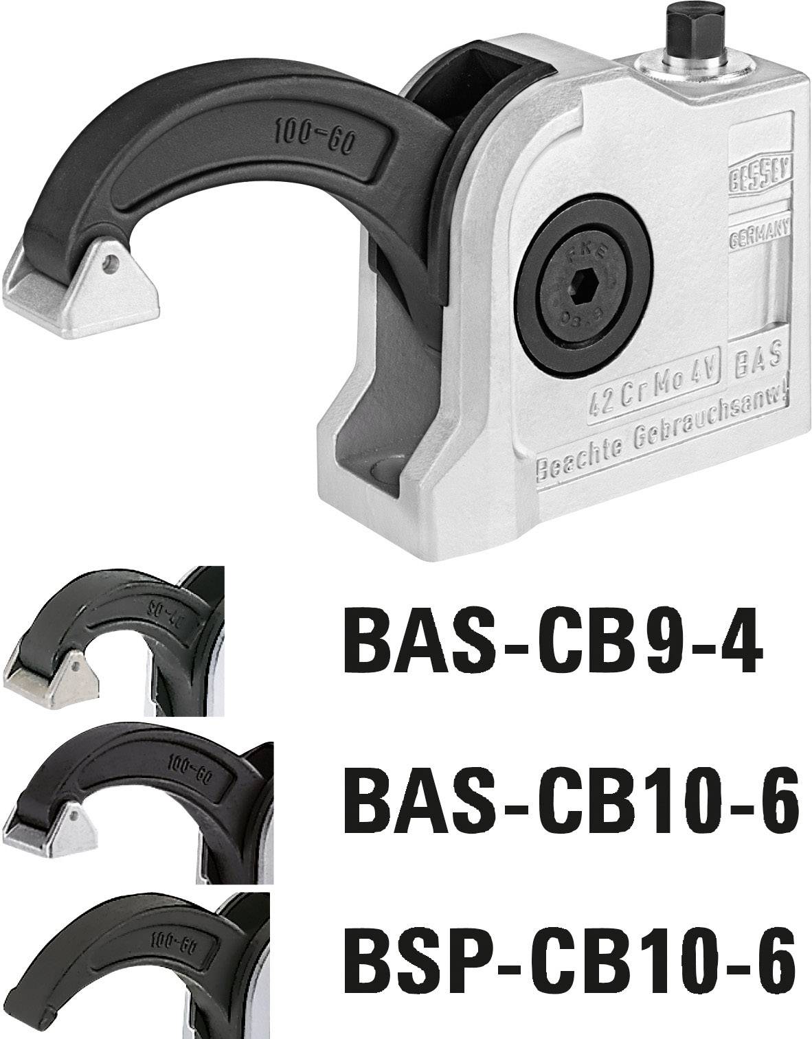 Bessey BSP-CB10-6 Maksymalna szerokość mocowania:97 mm Posuw:60 mm - obrazek 1