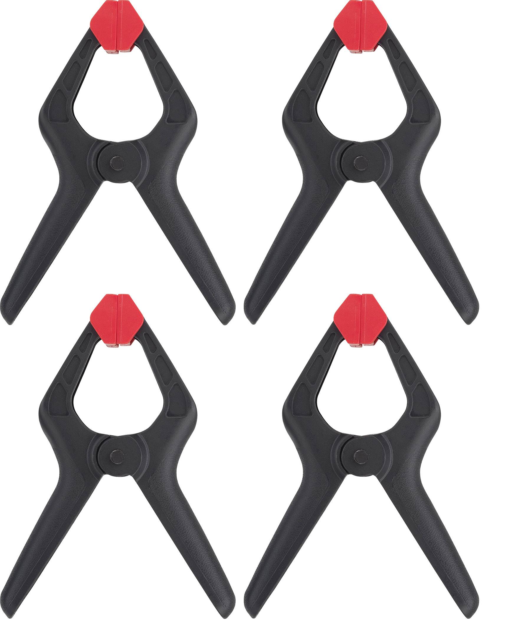 TOOLCRAFT 1611470 Zacisk sprężynowy Maksymalna szerokość mocowania:40 mm Długość produktu: 115 mm Posuw:50 mm - obrazek 1
