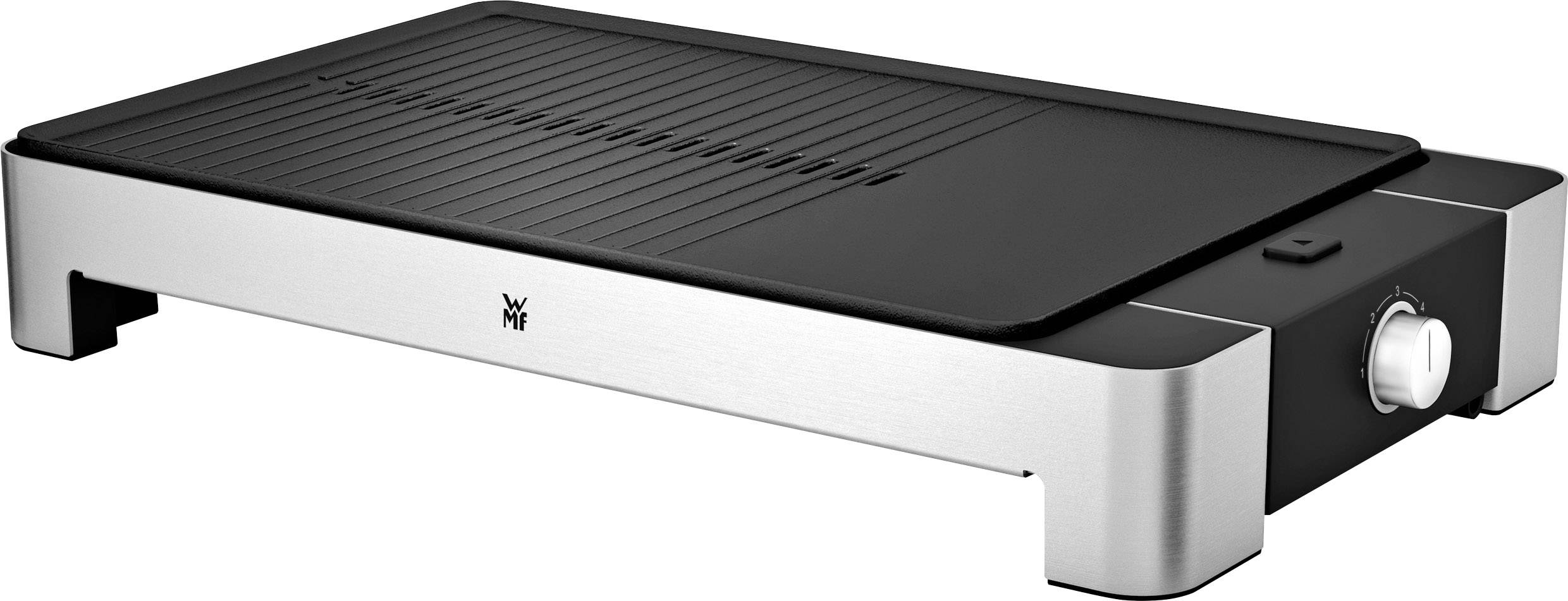 Grill stołowy WMF 0415340011, 2300 W, srebrny, czarny - obrazek 1