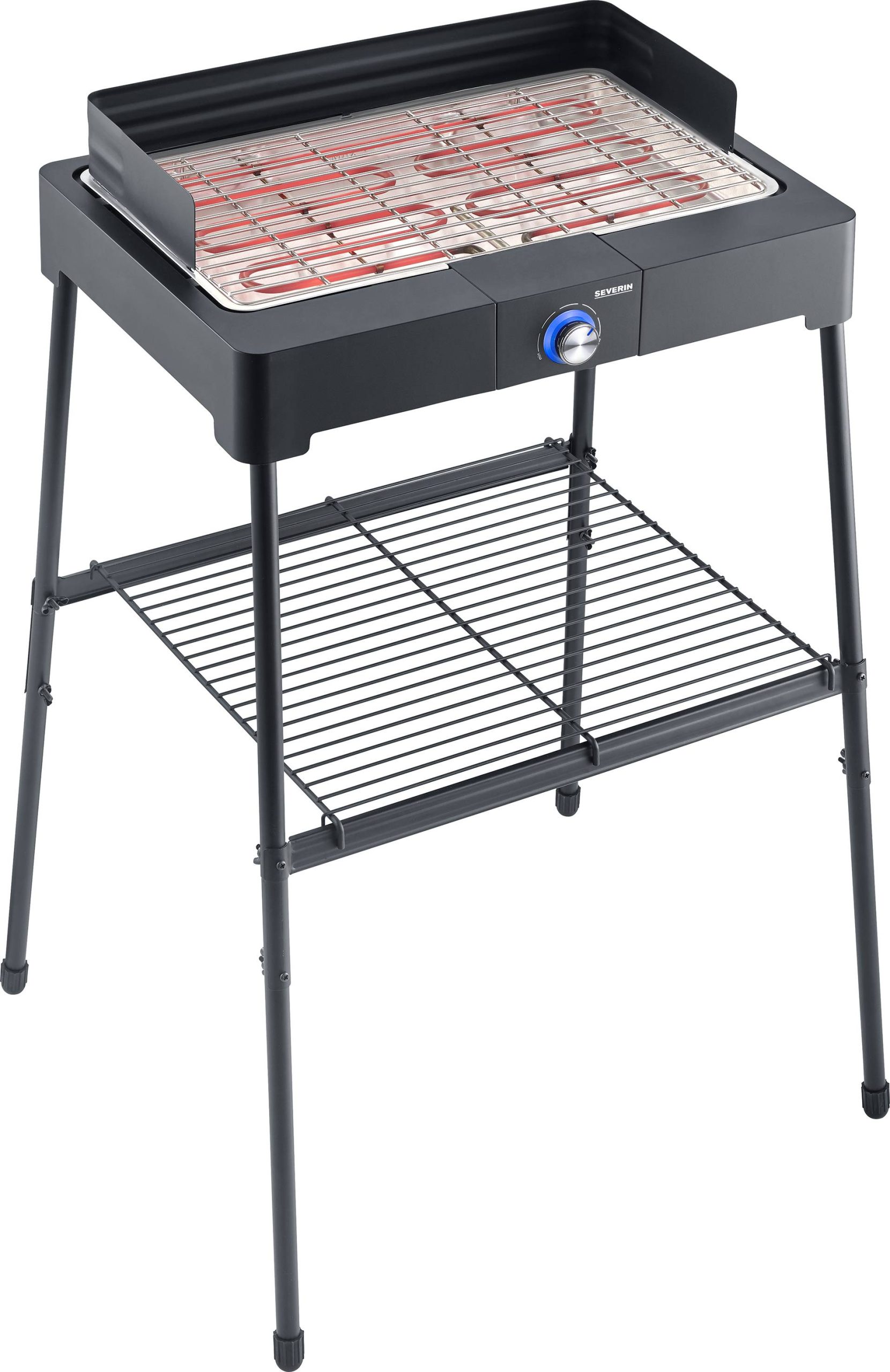 Grill stołowy Severin PG 8566, 2200 W, czarny - obrazek 1