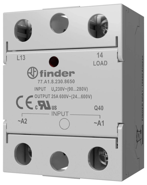 Przekaźnik SSR Finder TC-GSR-1-25DD 25 A 280 V/AC Przełączanie w punkcie zero 1 szt.