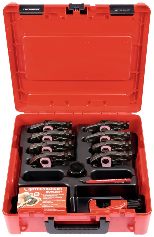 Zestaw szczęk zaciskowych PB Compact SET MaxiPro 1/4″-1.1/8″ Rothenberger 1000001989 1 zest.