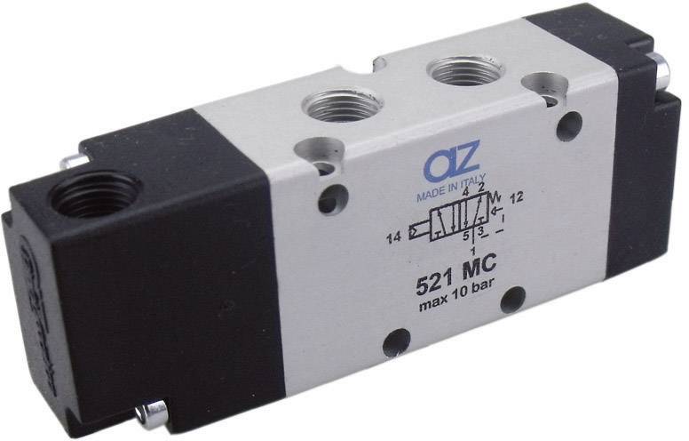 Zawór pneumatyczny AZ Pneumatik AZ521 MC, 5/2-drożny, G1/8, 2,5 do 10 bar - obrazek 1