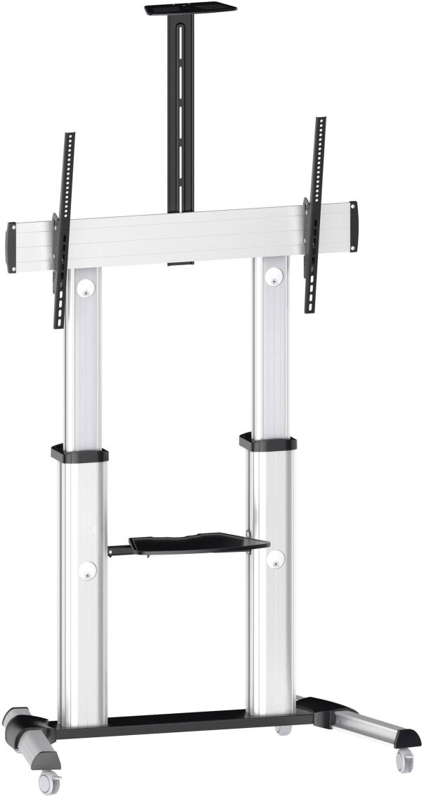 My Wall HP 102 L Stojak na kółkach do telewizora 152,4 cm (60″) – 254,0 cm (100″) z regulowaną wysokością, Uchylny, Stoj