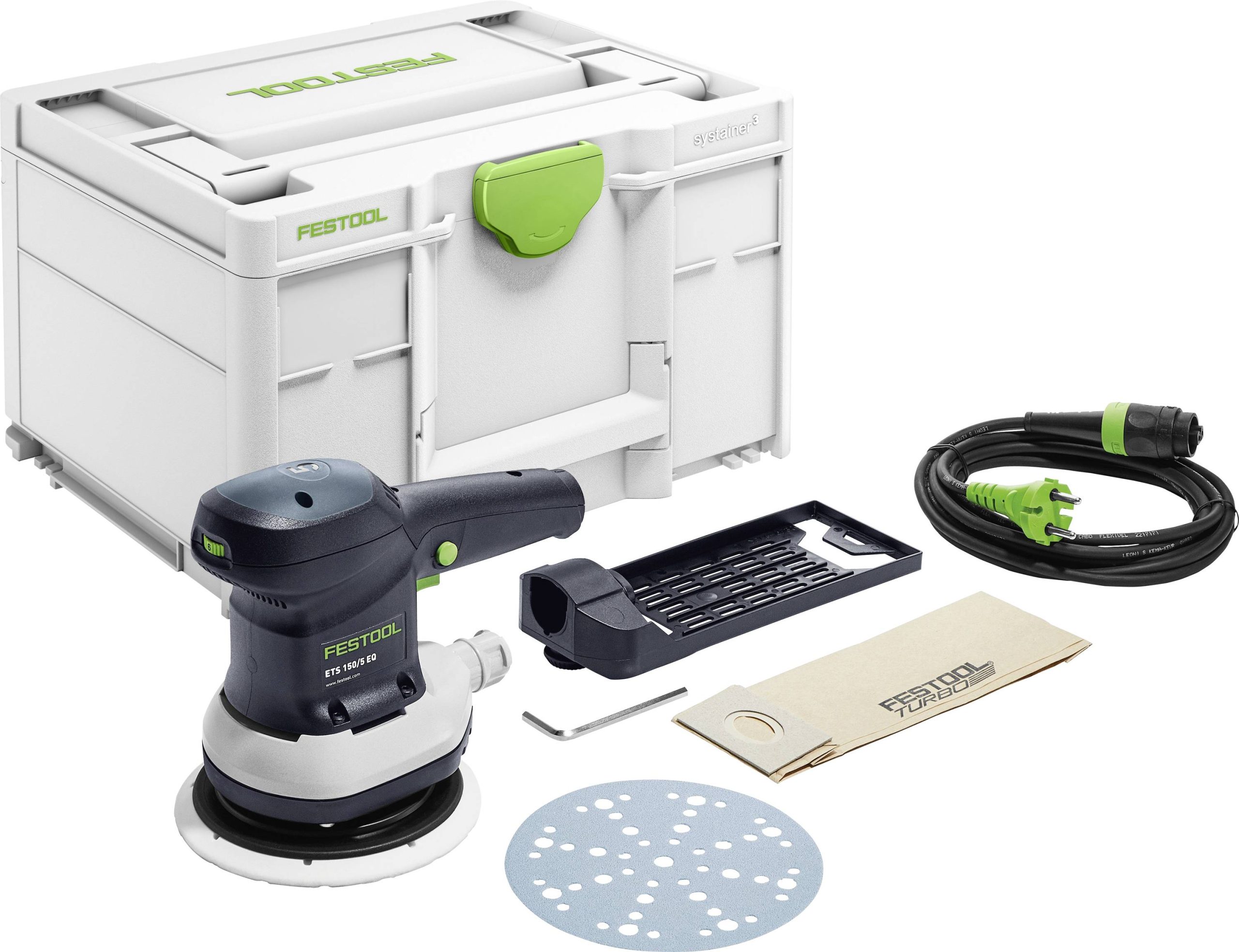 Szlifierka mimośrodowa Festool ETS 150/5 EQ-Plus 576080 310 W - obrazek 1