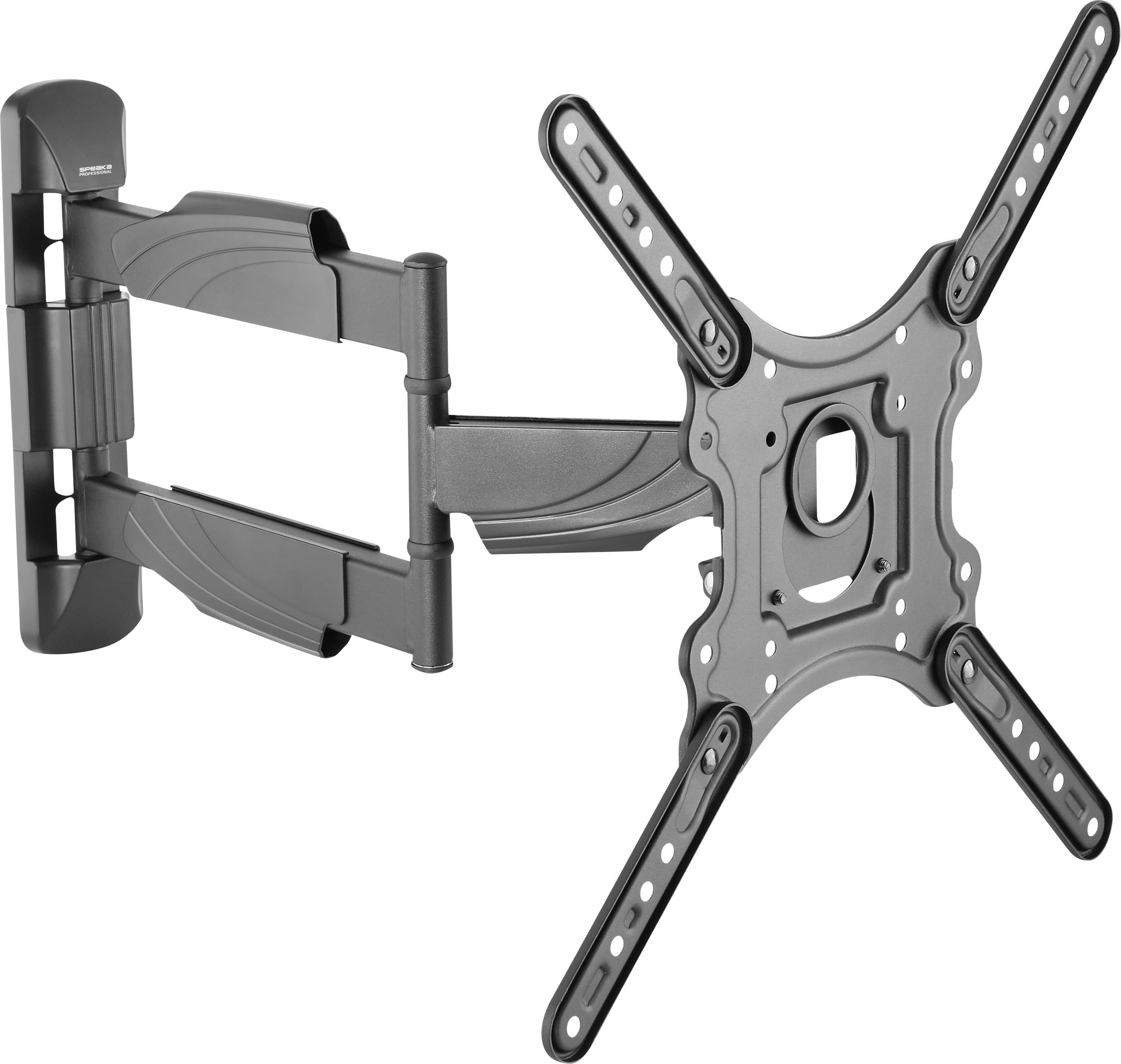 SpeaKa Professional SP-TVM-400 Uchwyt ścienny do telewizora 58,4 cm (23") - 139,7 cm (55") Uchylny, Rozszerzalny, Obroto - obrazek 1