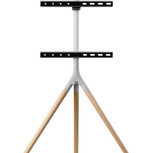 One For All 65″ TV Stand Tripod Oak & Silver grey Stojak do telewizora 81,3 cm (32″) – 165,1 cm (65″) Przenośny, z regul One For All 65″ TV Stand Tripod Oak & Silver grey Stojak do telewizora 81,3 cm (32″) – 165,1 cm (65″) Przenośny, z regul