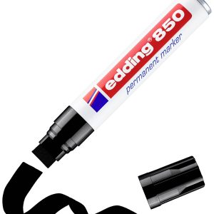 Edding Permanentmarker 4-850-1-4001 Marker permanentny czarny Wodoodporny: Tak Edding Permanentmarker 4-850-1-4001 Marker permanentny czarny Wodoodporny: Tak