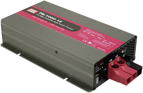 Ładowarka akumulatorów kwasowo-ołowiowych MEAN WELL PB-1000-12 12 V 60 A