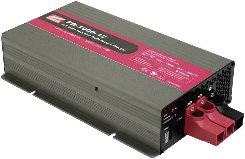 Ładowarka akumulatorów kwasowo-ołowiowych MEAN WELL PB-1000-12 12 V 60 A - obrazek 1