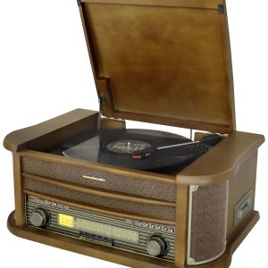 Gramofon soundmaster NR560 dębowy
