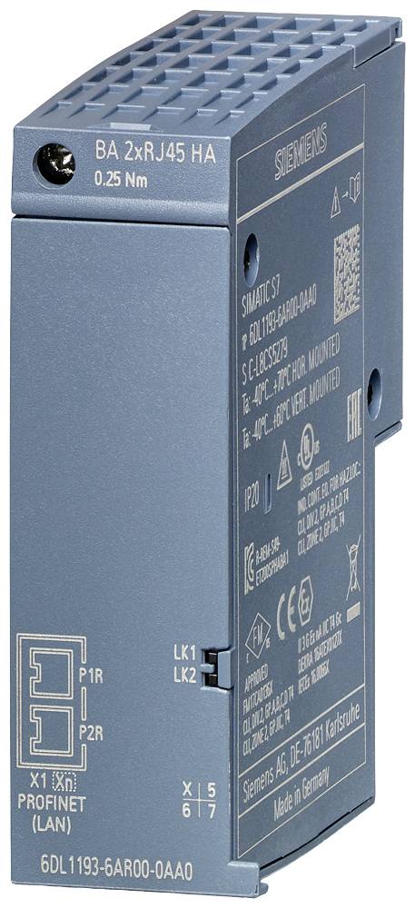 Siemens 6DL1193-6AR00-0AA0 6DL11936AR000AA0 Adapter magistrali PLC
