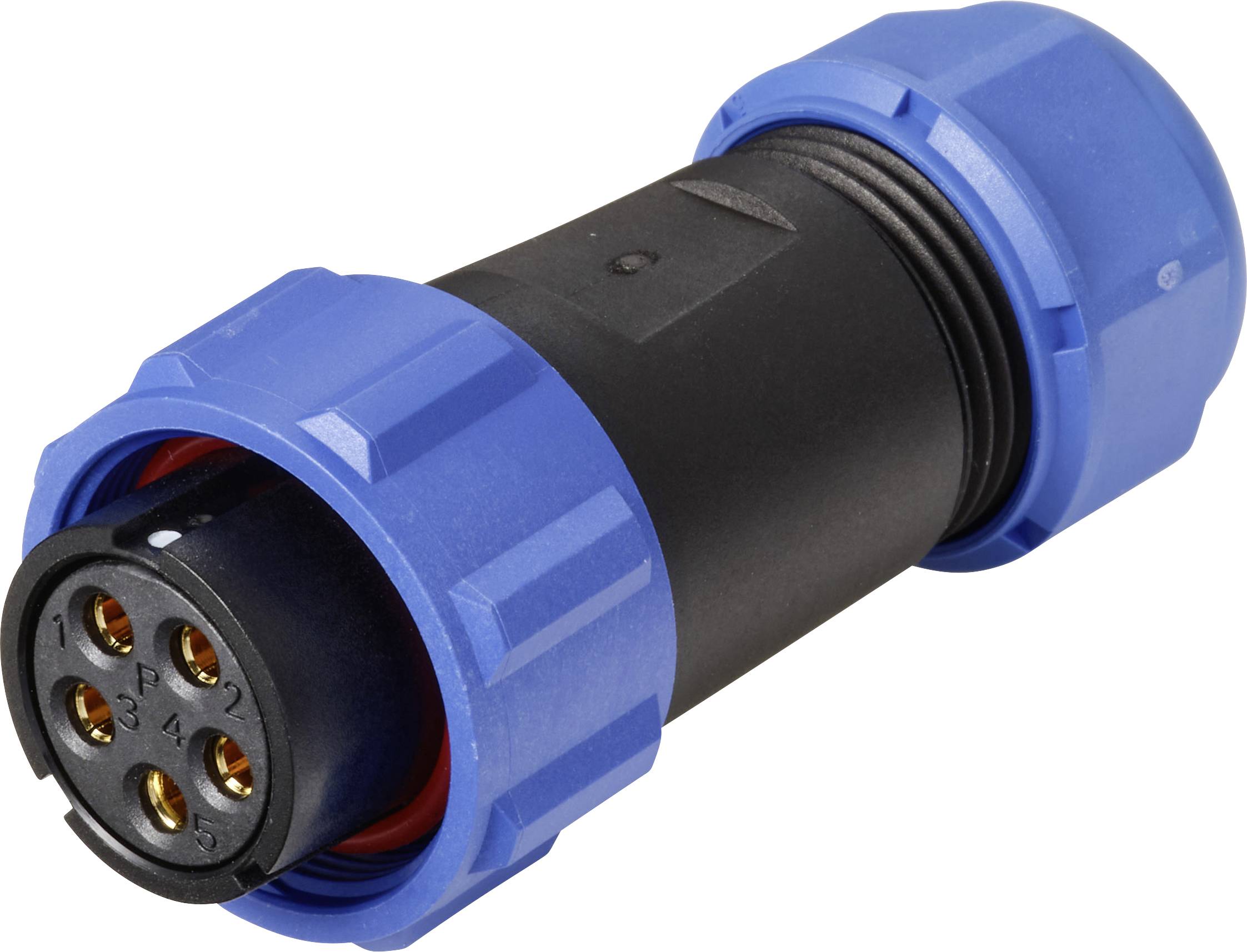 Złącze IP68 seria SP21 Weipu SP2110 / S 5 II, 1 szt. - obrazek 1