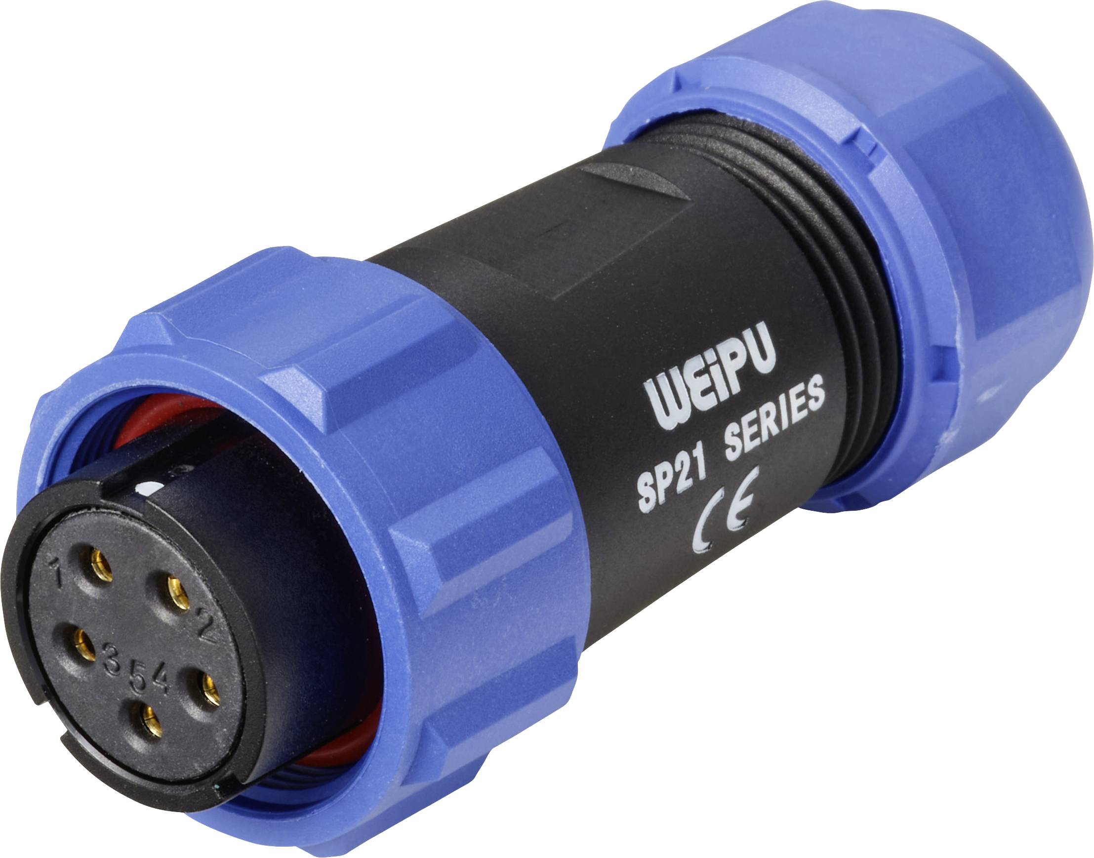 Złącze IP68 seria SP21 Weipu SP2110 / S 5C II, 1 szt. - obrazek 1