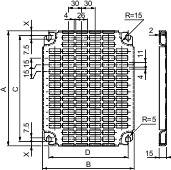Schneider Electric NSYMR66 Płytka montażowa (D x S) 600 mm x 600 mm stal 1 szt.