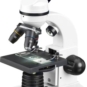 Bresser Optik 8855610GYE000 Biolux SEL Mikroskop dla dzieci jednookularowy 1600 x światło odbite, światło przechodzące Bresser Optik 8855610GYE000 Biolux SEL Mikroskop dla dzieci jednookularowy 1600 x światło odbite, światło przechodzące