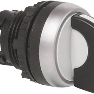 Przełącznik ścienny pierścień przedni z tworzywa sztucznego, chromowany czarny 1 x 45 ° BACO L21KA03 1 szt.