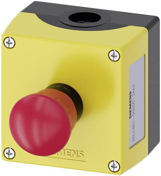 Siemens 3SU18010NA002AA2 3SU1801-0NA00-2AA2 Przycisk grzybkowy w obudowie 1 szt. - obrazek 1