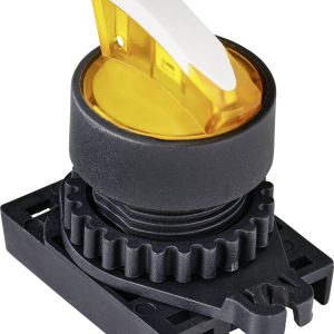 TRU COMPONENTS TC-9860184 S2SRN-L5Y Przełącznik ścienny blokada żółty 2 x 60 ° 1 szt.