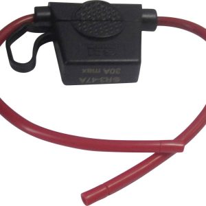 TRU COMPONENTS 1587493 Uchwyt bezpiecznika samochodowego TC-Wire 12AWG R3-47A (red colour), 32 V/DC, 30 A, 1 szt. TRU COMPONENTS 1587493 Uchwyt bezpiecznika samochodowego TC-Wire 12AWG R3-47A (red colour), 32 V/DC, 30 A, 1 szt.
