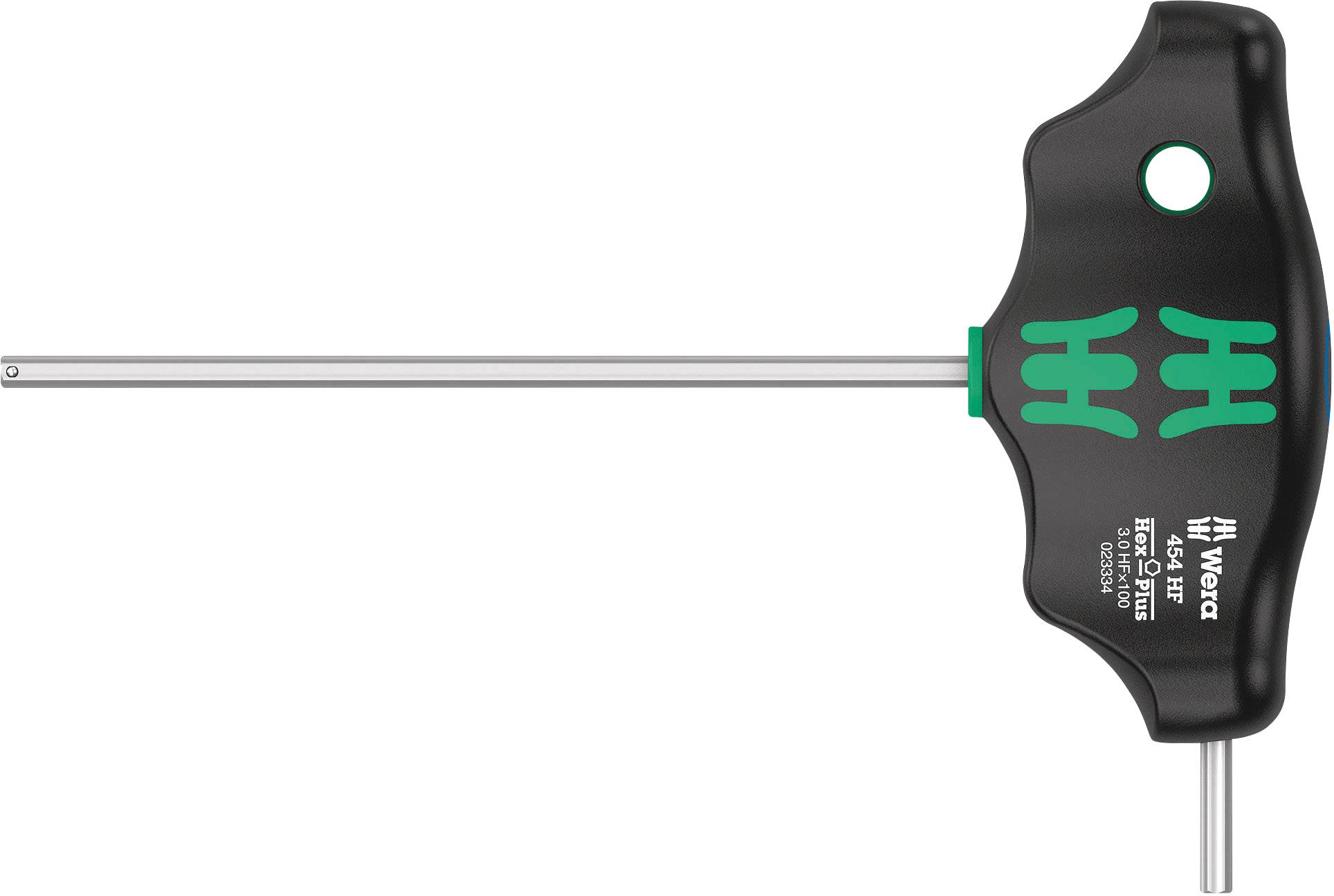 Wera 454 HF Wkrętak imbusowy Wielkość klucza: 3 mm Długość końcówki: 100 mm - obrazek 1