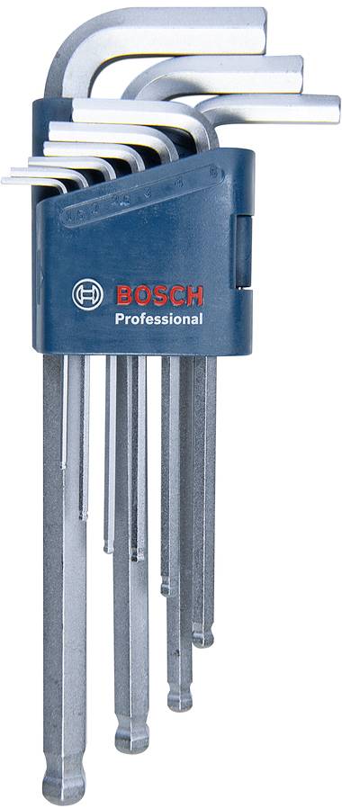 Zestaw kluczy imbusowych Bosch Professional Allen Key Hex 9 pcs 1.600.A01.TH5 - obrazek 1