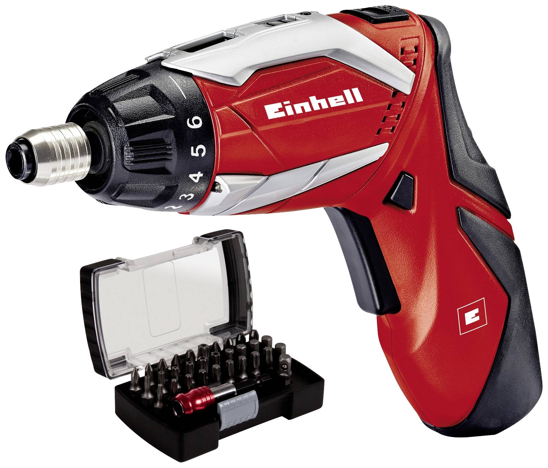 Wkrętarka akumulatorowa, Wkrętarka przegubowa akumulatorowa Einhell TE-SD 3,6 Li Kit 4513495 3.6 V 1500 mAh zaw. akcesor - obrazek 1