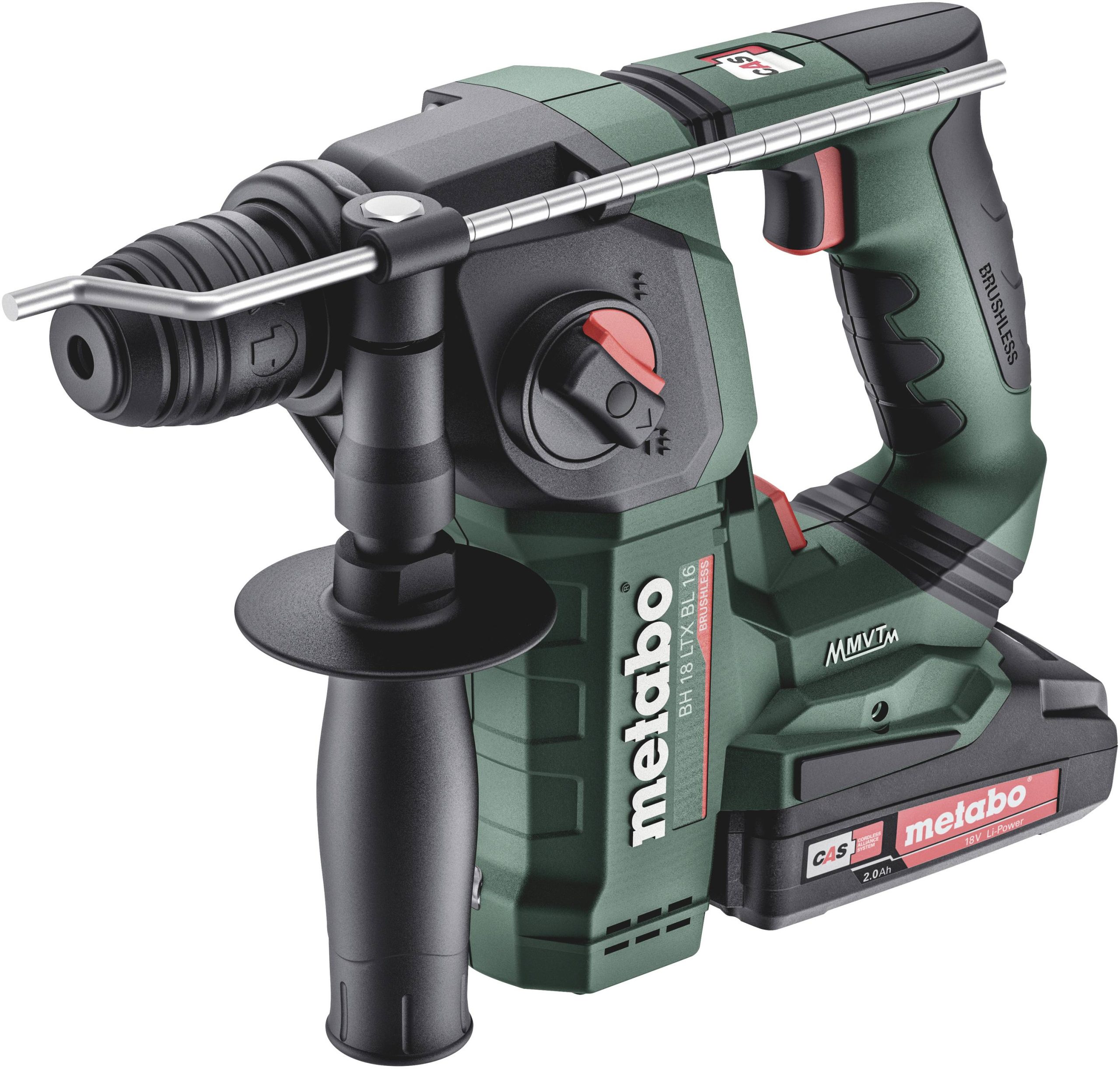 Młotowiertarka akumulatorowa Metabo BH 18 LTX BL 16 600324500 18 V 2 Ah - obrazek 1