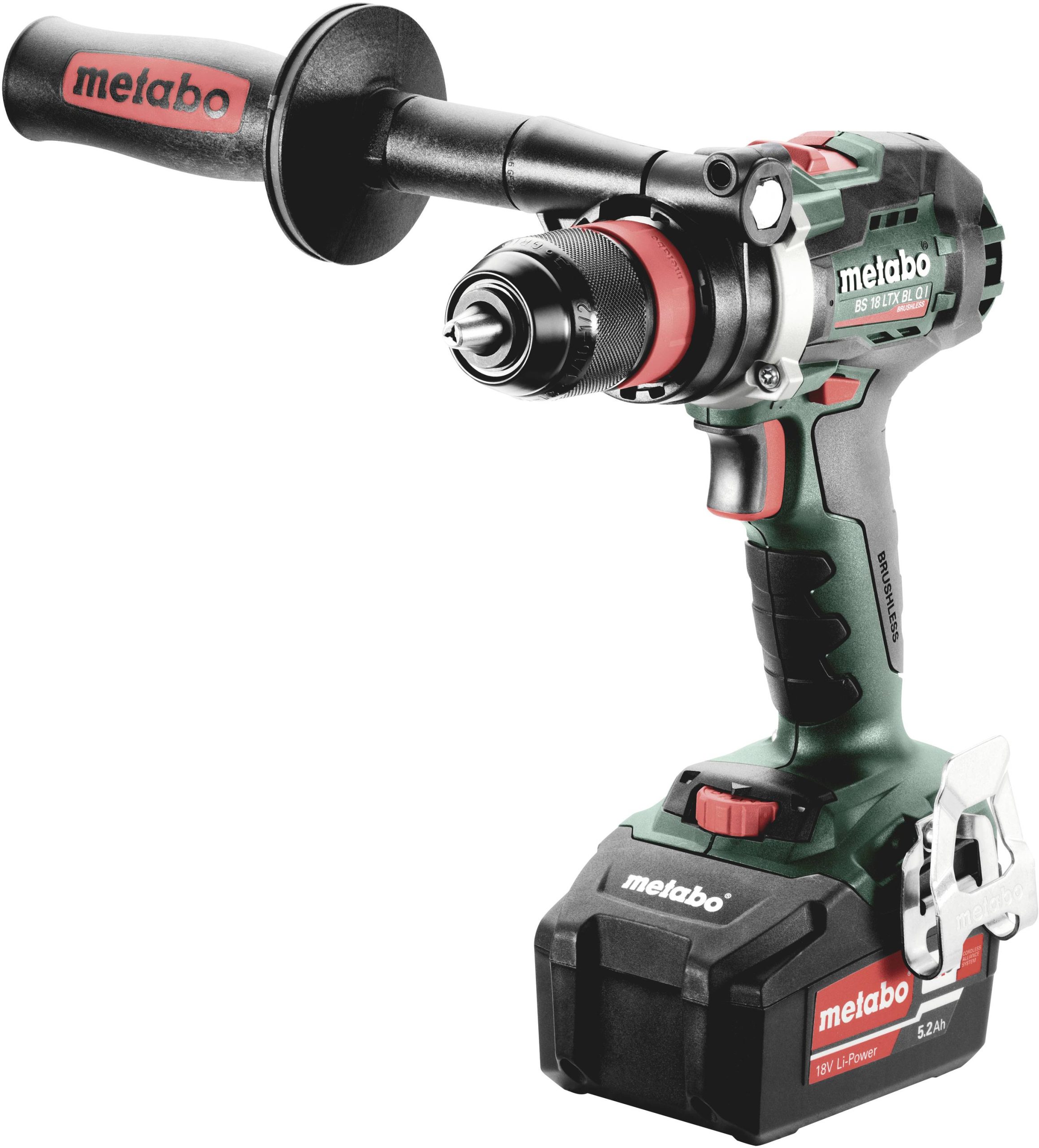 Wiertarko-wkrętarka akumulatorowa Metabo BS 18 LTX BL Q I 602359650 18 V 5.2 Ah zaw. 2 akumulatory, zaw. walizkę, zaw. ł - obrazek 1