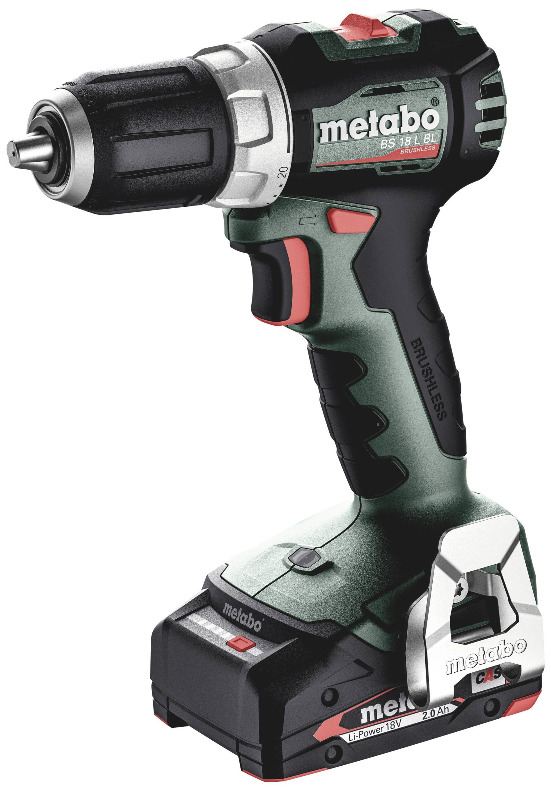 Wiertarko-wkrętarka akumulatorowa Metabo BS 18 L BL 613155500 18 V 2 Ah zaw. 2 akumulatory, bezszczotkowy, zaw. walizkę, - obrazek 1