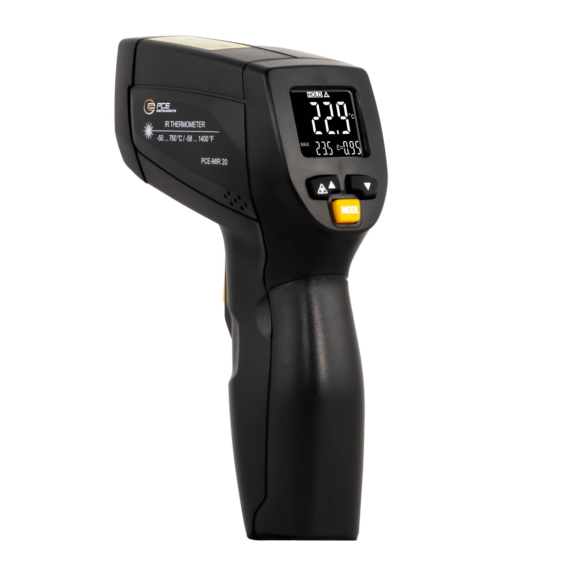 PCE Instruments Pirometr Optyka 12:1 -50 - 760 °C - obrazek 1
