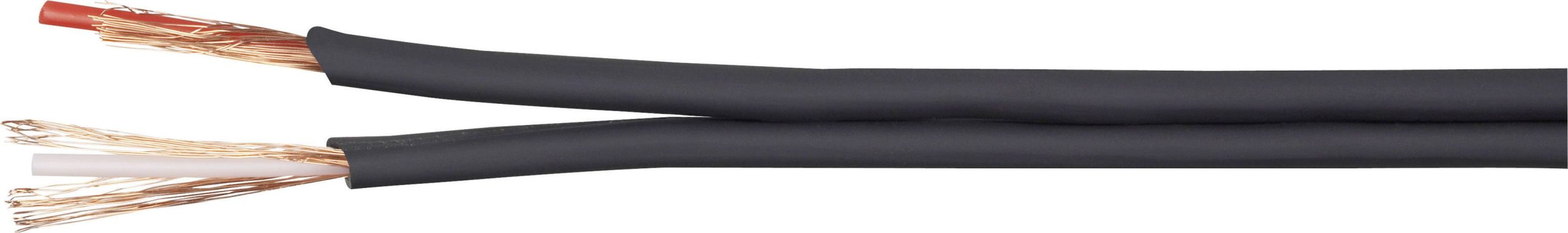 Przewód audio BKL Electronic 1106001, 2 x 0.14 mm², czarny, Produkty w metrach bieżących - obrazek 1