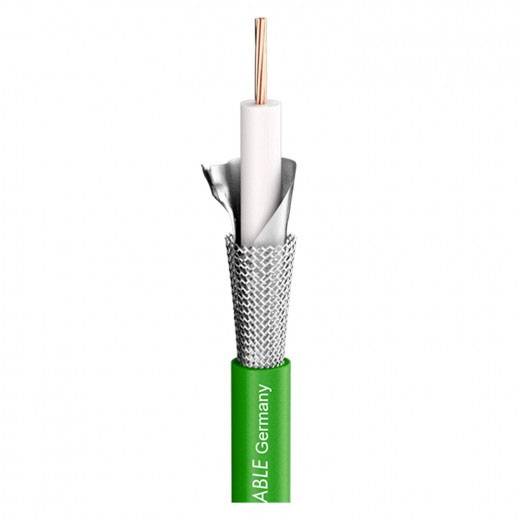 Sommer Cable 600-0174FC Przewód video 1 x 1.2 mm + 5.0 mm zielony Produkty w metrach bieżących - obrazek 1