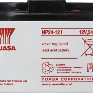 Akumulator ołowiowy Yuasa NP24-12 NP24-12, AGM, 12 V, 24 Ah Akumulator ołowiowy Yuasa NP24-12 NP24-12, AGM, 12 V, 24 Ah