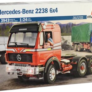 Modelu samochodu ciężarowego do sklejania Italeri Mercedes-Benz 2238 6×4 3943 1:24 Modelu samochodu ciężarowego do sklejania Italeri Mercedes-Benz 2238 6×4 3943 1:24