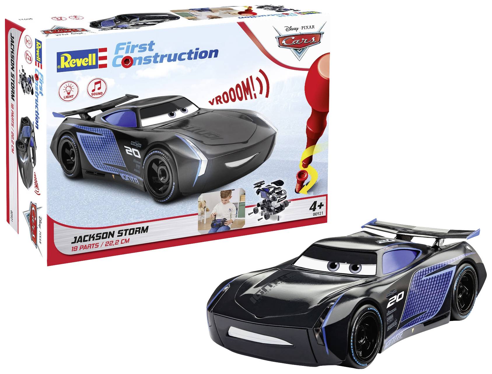 Zestawy samochodowe Revell First-Construction Jackson Storm 00921 1:20 - obrazek 1