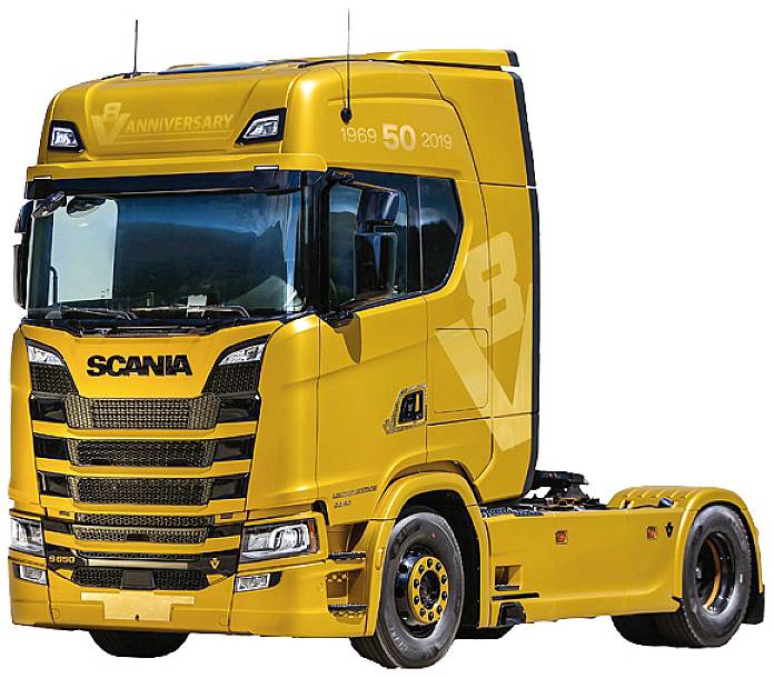 Modelu samochodu ciężarowego do sklejania Italeri Scania S730 Highline 4x2 3927 1:24 - obrazek 1