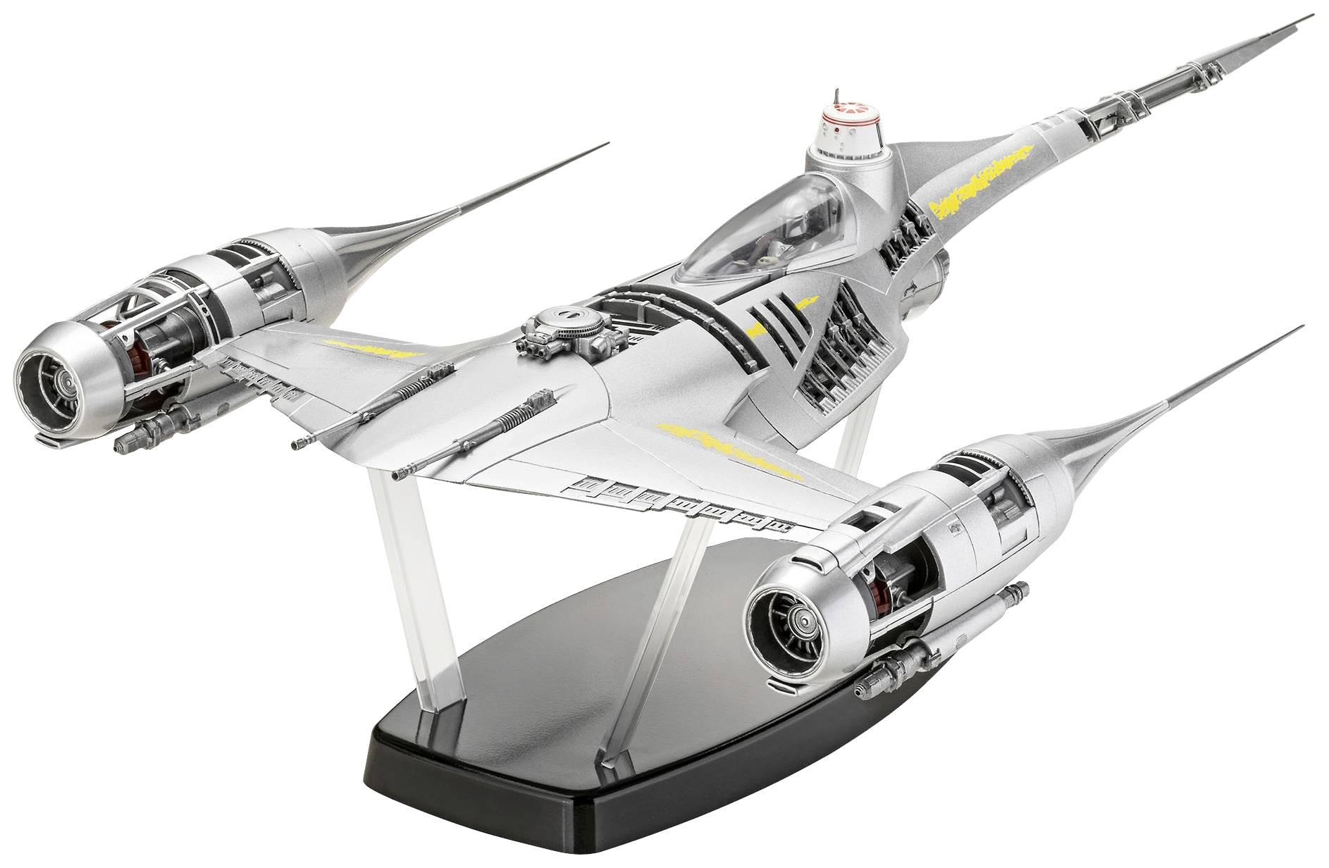 Zestaw Science Fiction do sklejania Revell Star Wars The Mandalorian: N1 Starfighter 06787 1:24 - obrazek 1