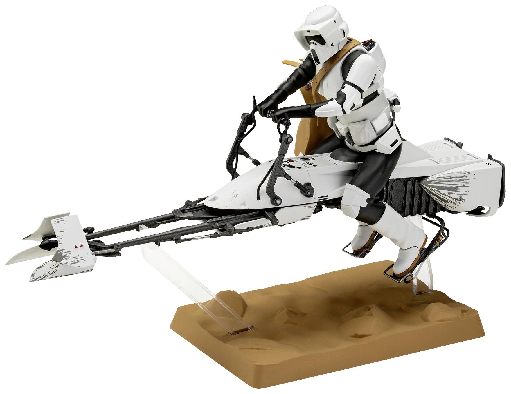 Zestaw Science Fiction do sklejania Revell Star Wars Speeder Bike 06786 1:12 - obrazek 1