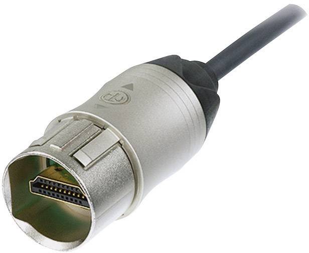 kabel HDMI Neutrik NKHDMI-1, 1.00 m, nikiel - obrazek 1