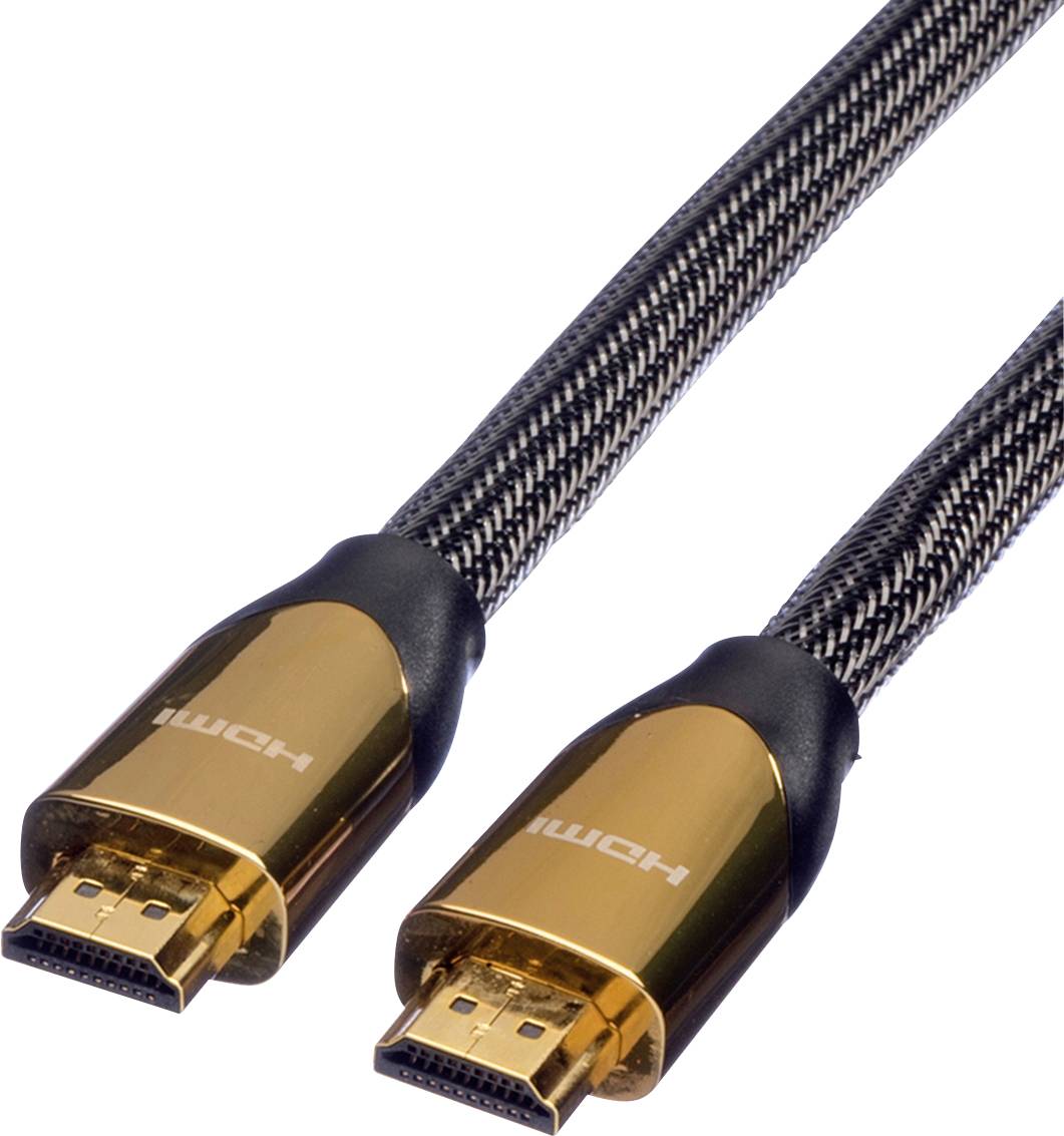 Kabel HDMI HDMI 2.0 Roline 11.04.5803, HDMI-A do HDMI-A, 3.00 m - obrazek 1