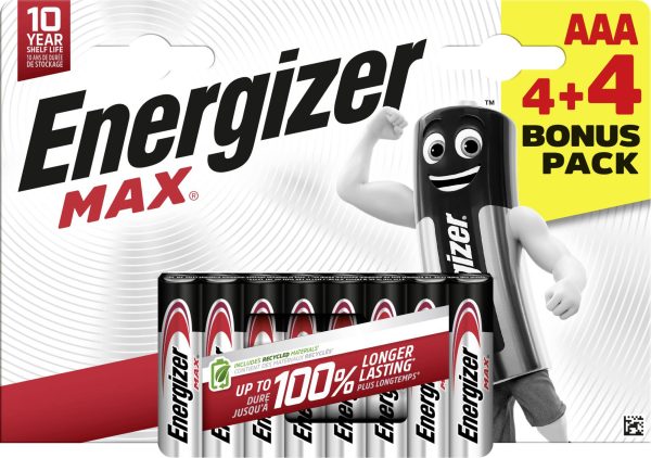 Bateria AAA/R03 Energizer 1.5 V 8 szt.