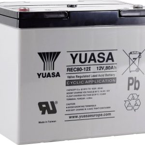 Akumulator ołowiowy Yuasa REC80-12 YUAREC8012, AGM, 12 V, 80 Ah Akumulator ołowiowy Yuasa REC80-12 YUAREC8012, AGM, 12 V, 80 Ah