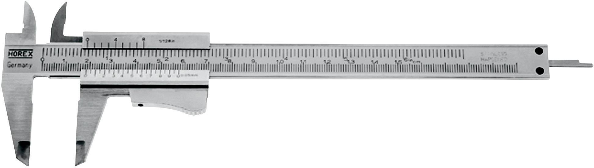Suwmiarka kieszonkowa Horex Taschenmessschieber 150mm 0,05mm mit Momentfeststellung 2224516 - obrazek 1