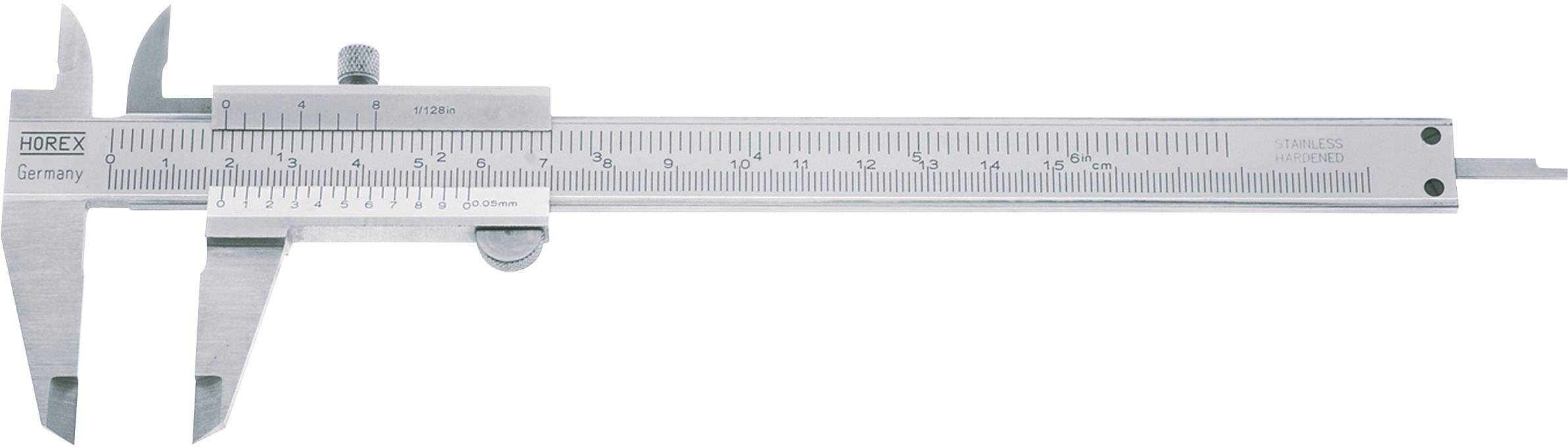 Suwmiarka kieszonkowa Horex Taschenmessschieber 100mm 0,05mm mit Feststellschraube 2226510 - obrazek 1